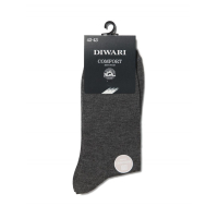 Heren Kashmir sok Donker grijs
